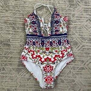 Cupshe one piece bathing suit size small
